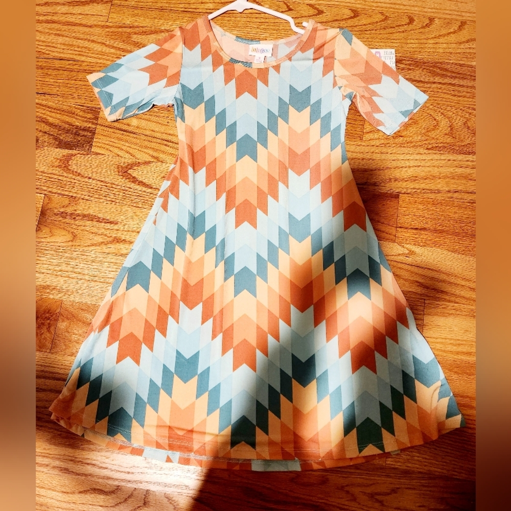 LuLaRoe Adeline 'Aztec' Dress: Size 8